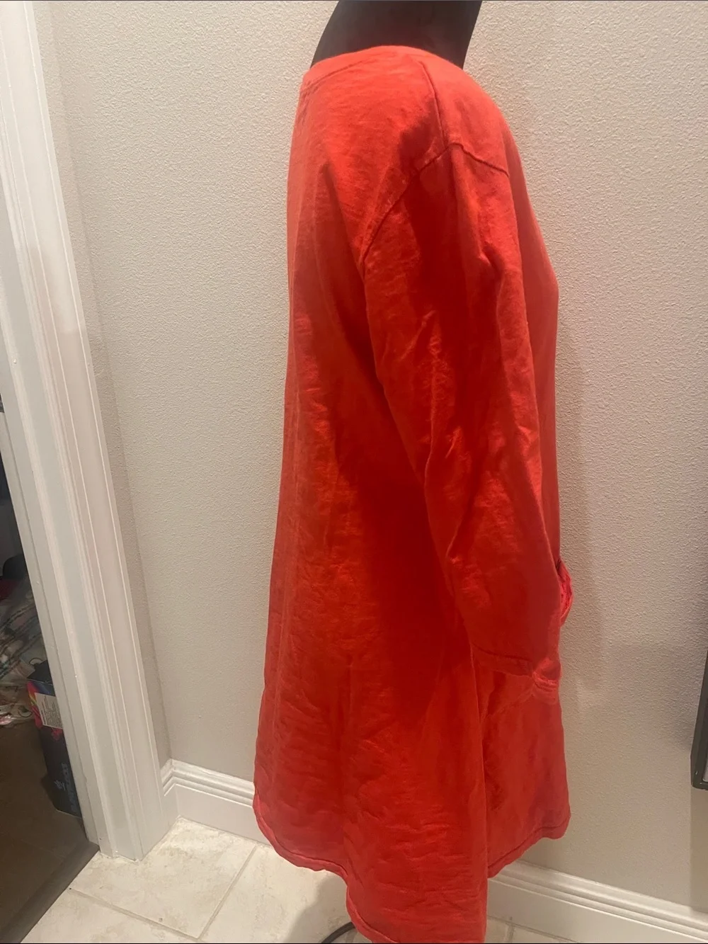 Fresh Produce Tunic Dress with Front Pockets M